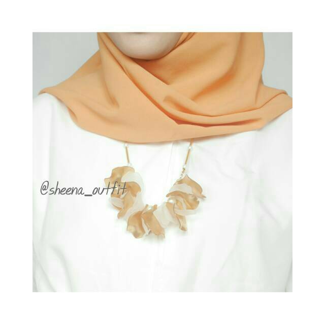 Premium necklace / kalung hijab / kalung Fashion / kalung mutiara / aksesoris simple/ kalung elegant