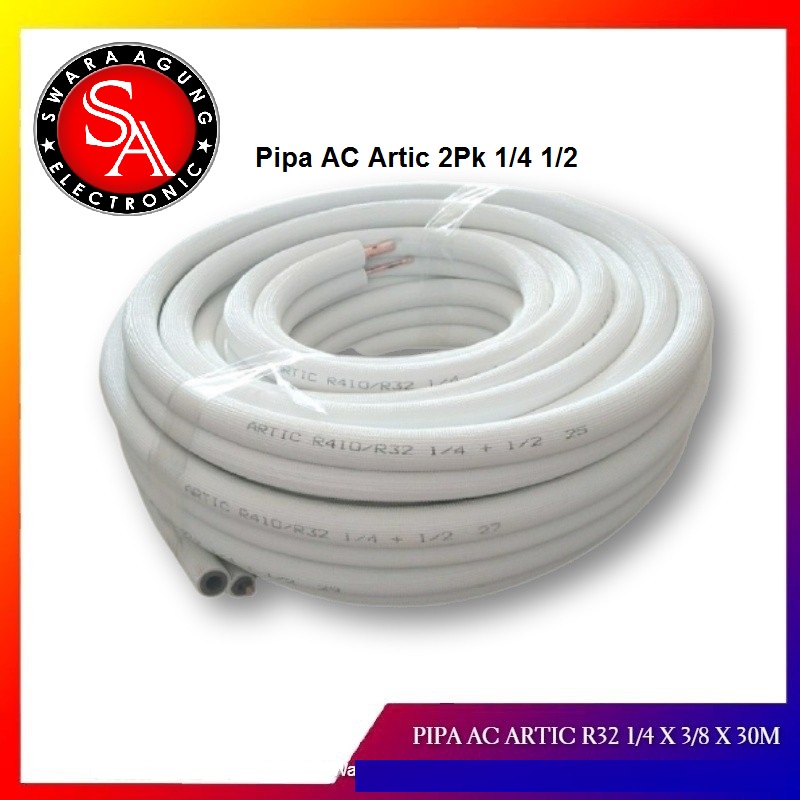 Pipa AC 2 PK ARTIC 1/4 1/2 -PER METER (Khusus Medan-GOJEK)