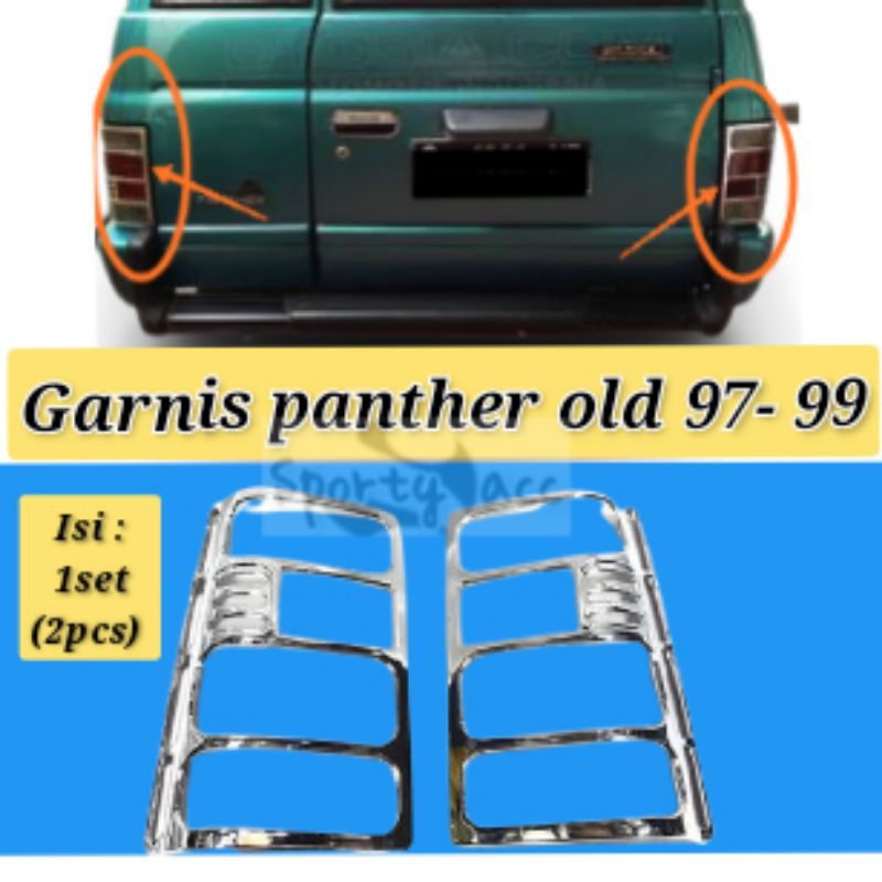 Garnis panther lama 90-99 chrome