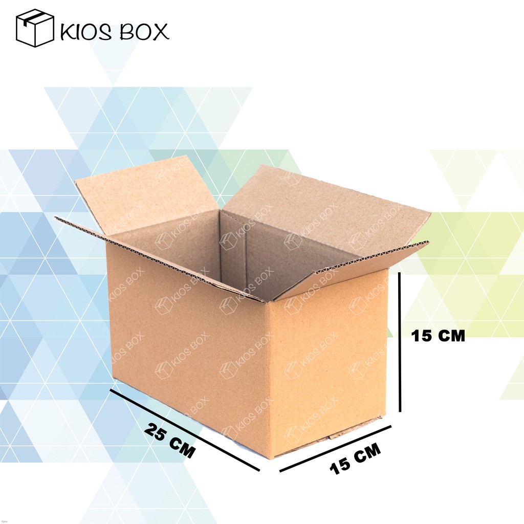 

Kardus Polos Karton Box 25x15x15