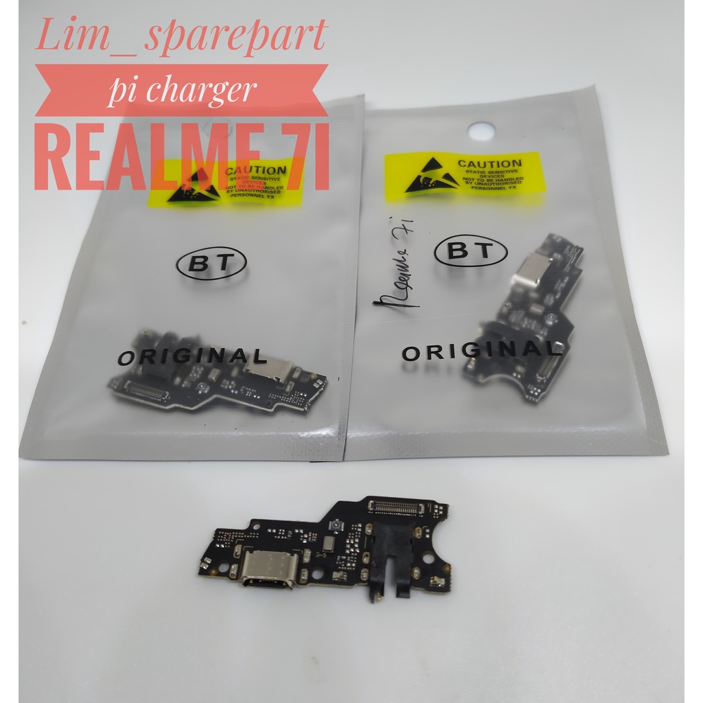papan charger Realme 7i Original New