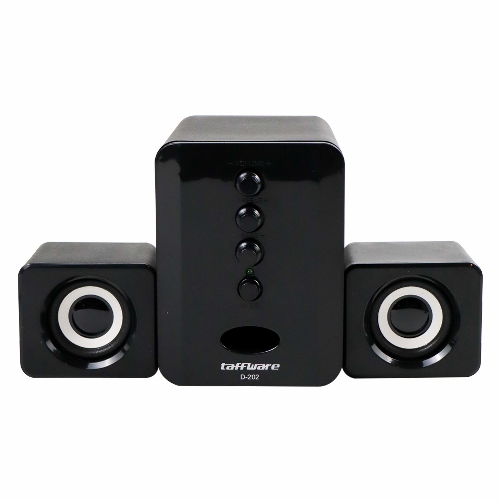 Taffware SADA D-202 Speaker Stereo 2.1 with Subwoofer &amp; USB Power