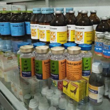Intracin 10 ml obat pemacu kontraksi hewan melahirkan dan meningkatkan serta melancarkan ASI indukan