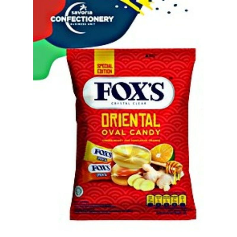 

**Permen Fox **Oriental kemasan Wrap 125 gr