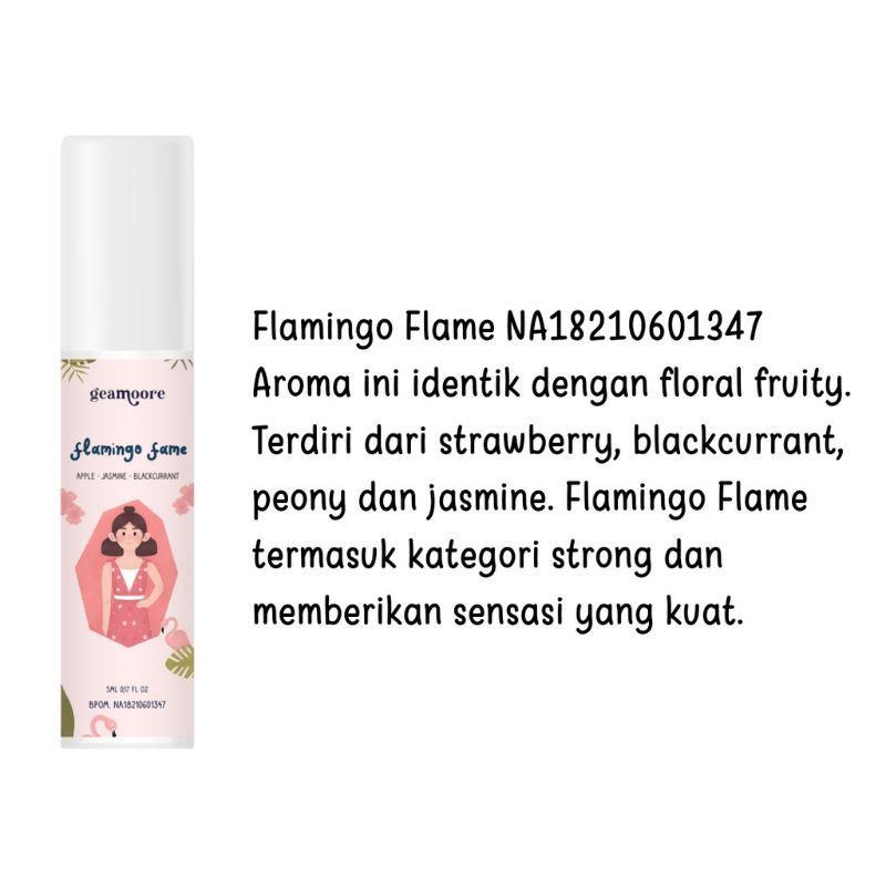 Parfum Geamoore Roll On 6 ml &amp; 5mL BPOM tahan lama