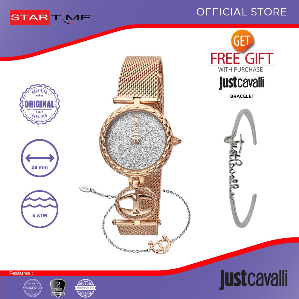 Jam Tangan Just Cavalli Jam Tangan Wanita JC1L103M0115 Original