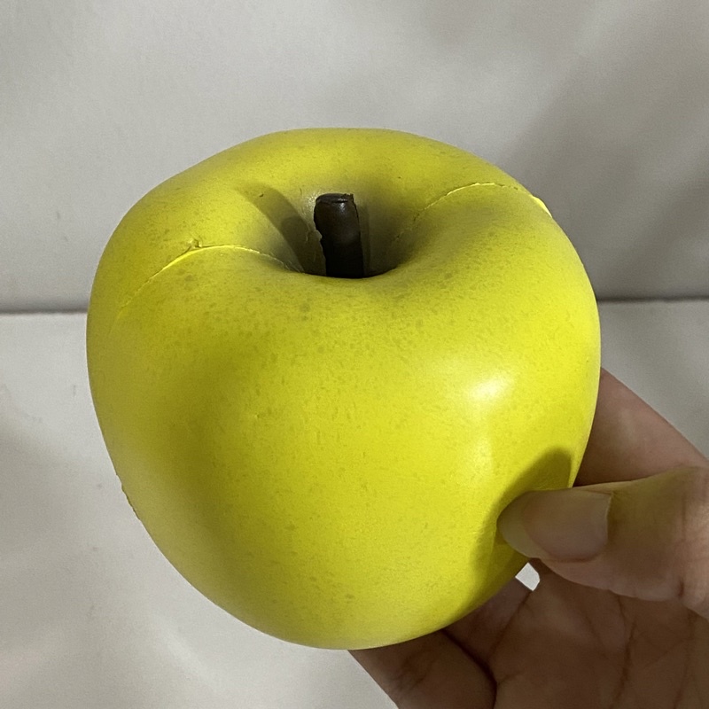 [FLASHSALE] PRELOVED cutiecreative green apple squishy (RARE)