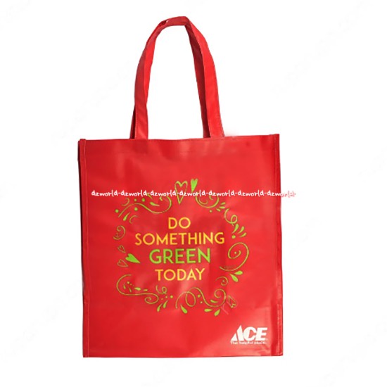 Sayangi Bumi Ace Goodie Bag Tas Ramah Lingkungan 40cm Goodiebag Do Sometime Green Ace