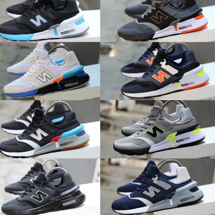 Harga Spesial 🆓KAOS K➕PAPER BAG SEPATU SNEKAERS PRIA 997s BLACK BLUE WHITE GREY ORANGE PREMIUM ORIGI