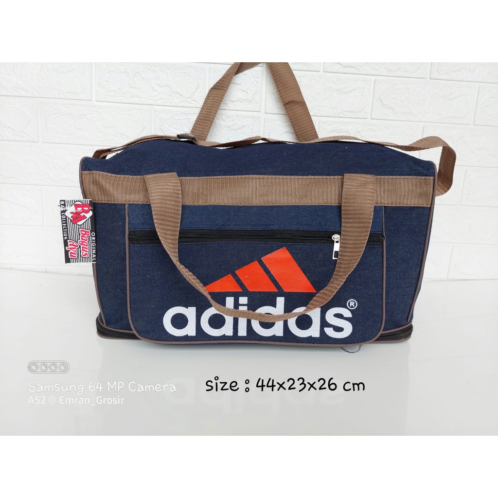 Tas Pakaian Bahan Levis/Tas Mudik/Tas Piknik/Tas Travelling