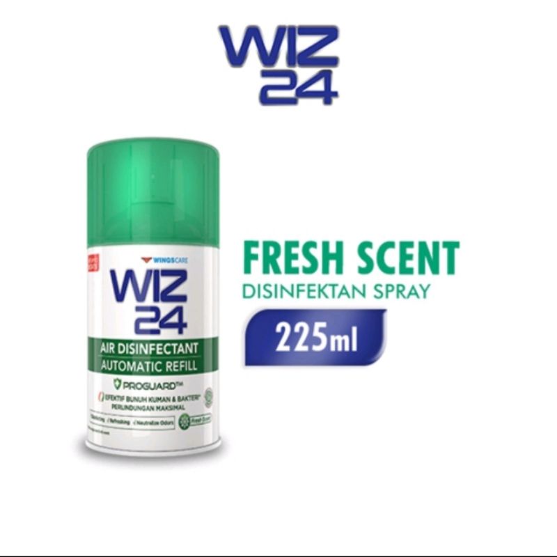 wiz 24 disinfectant spray 225ml