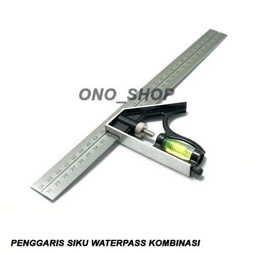 

Penggaris Siku Waterpass Kombinasi 30 cm