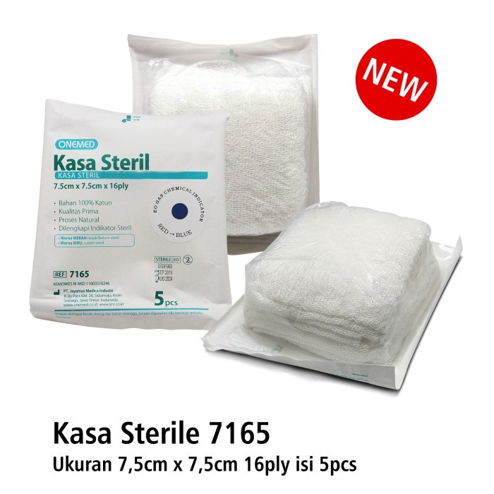 Kasa Steril OneMed 7.5x7.5cm 16 ply isi 5 OJB