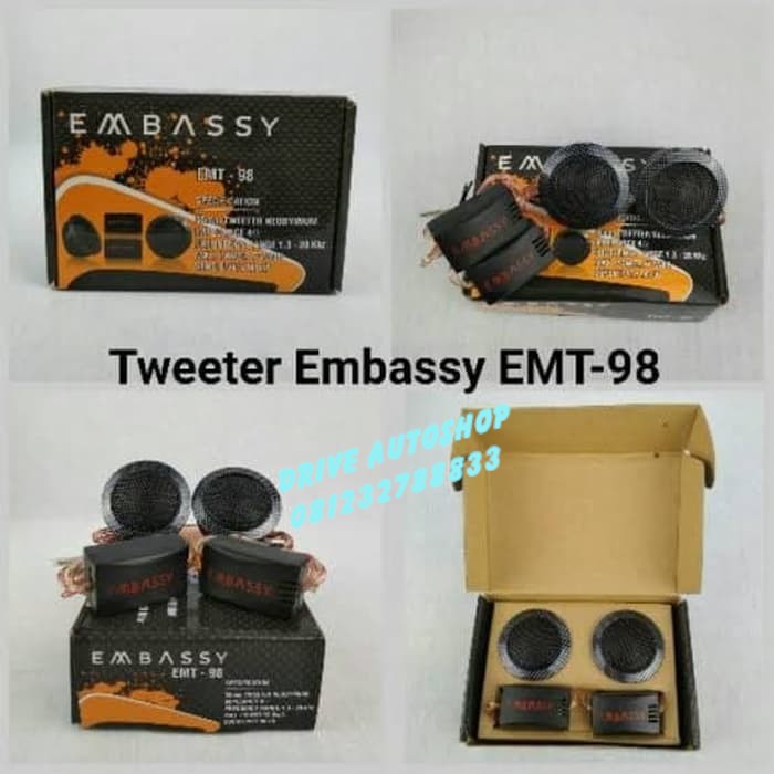 Tweeter Neodymium Embassy EMT 98