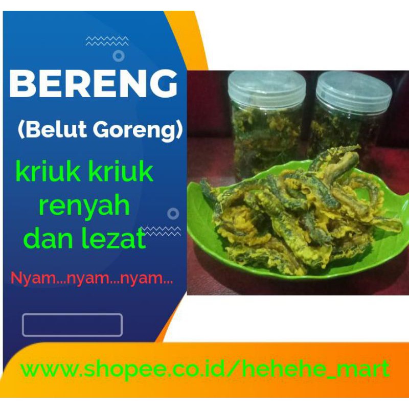 

BELUT GORENG kriuk kriuk 300 gram