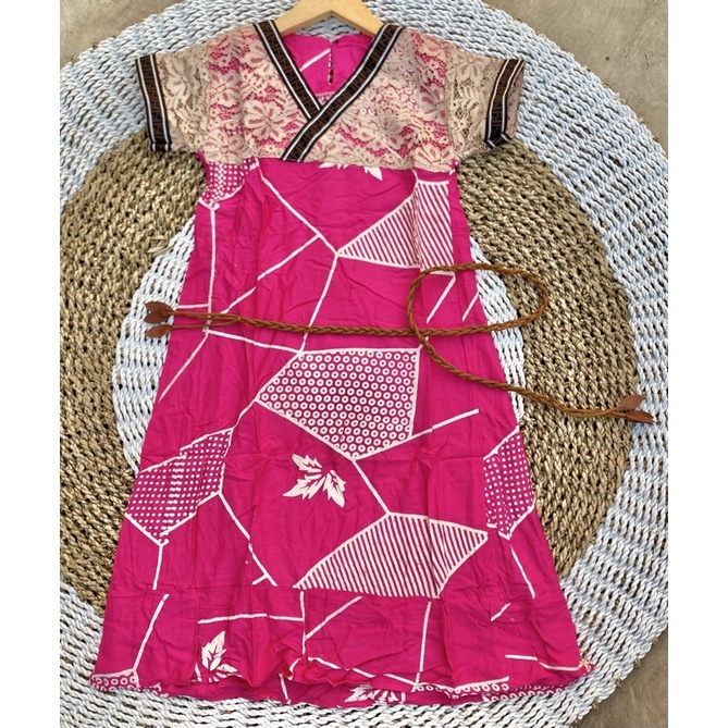 Dress rayon kombi burkat kekinian Daster arab motif viral daster sultan