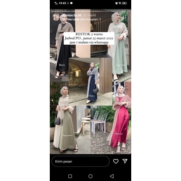 PO ELVIRA DRESS SURAIYA titipan