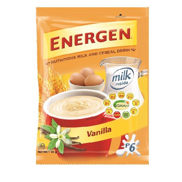 

Energen Rasa Vanilla Sachet - 1 renceng isi 10 pcs