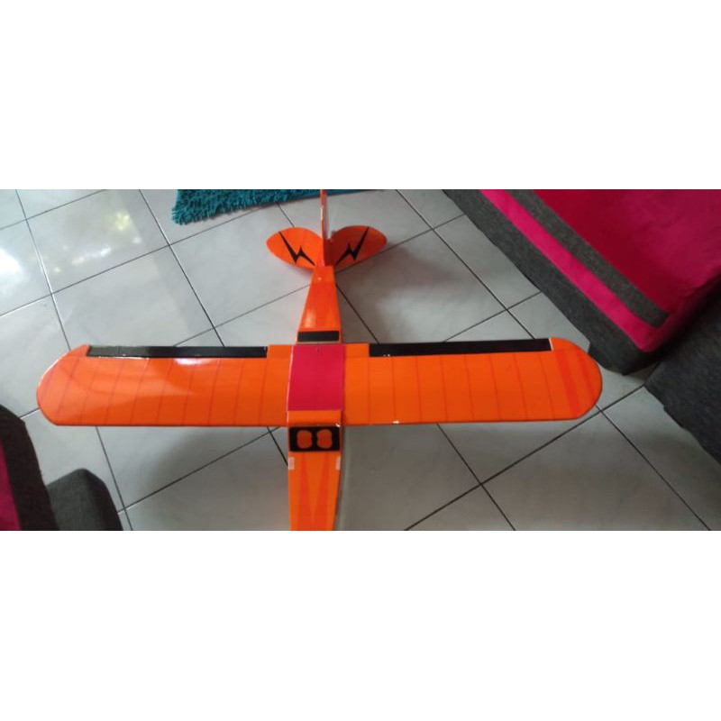 kit trainer rc pesawat polyfoam glider
