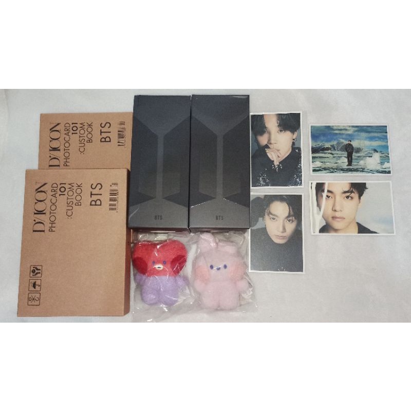 BTS DICON 101 OFFICIAL SHARING SET V ZOOM TAE ZOOM JIN SUGA JHOPE RM JIMIN TAEHYUNG JUNGKOOK JK