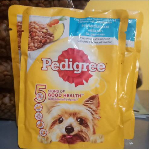 pedigree sachet wet food 80 gr