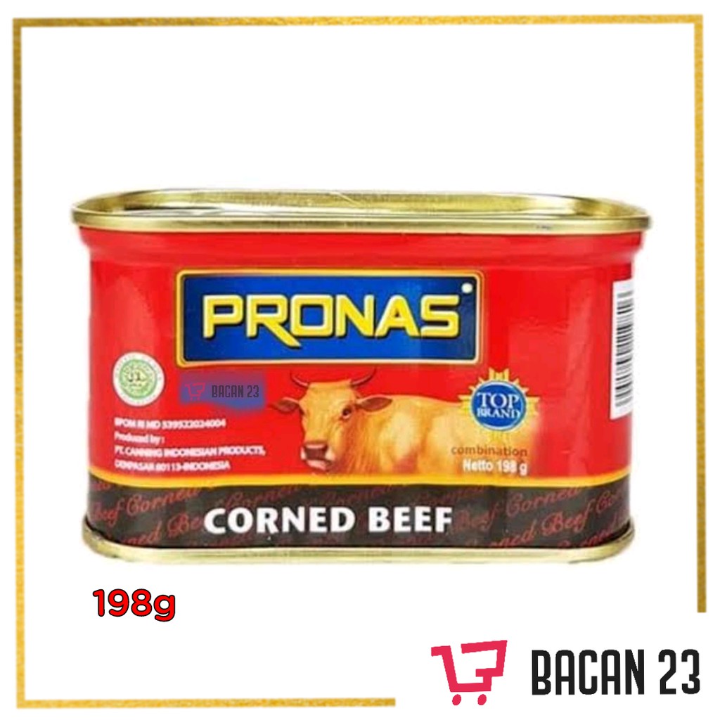 

Pronas Corned Beef (198gr) / Kornet Sapi / Bacan 23 - Bacan23