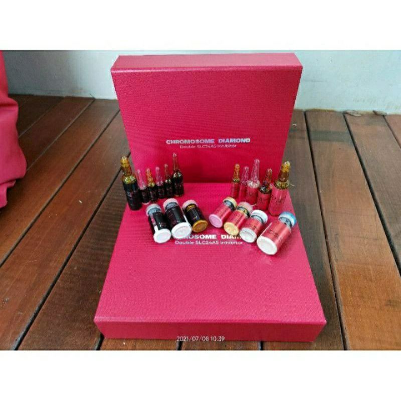 chromosome diamond double SLC24A5 suntik putih dan meratakan warna kulit free alkes