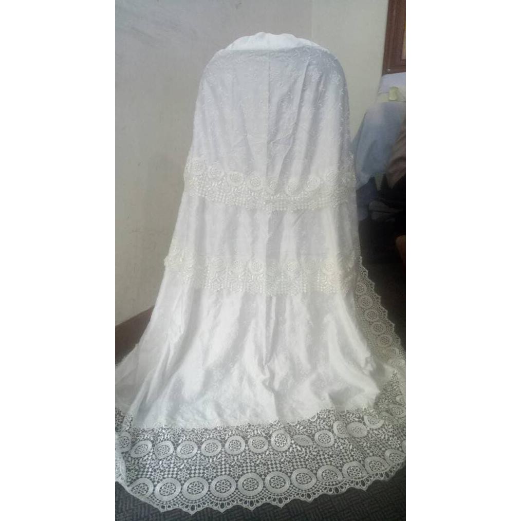 MUKENA SUTRA PARIS PRADA WARNA SENADA PROMO