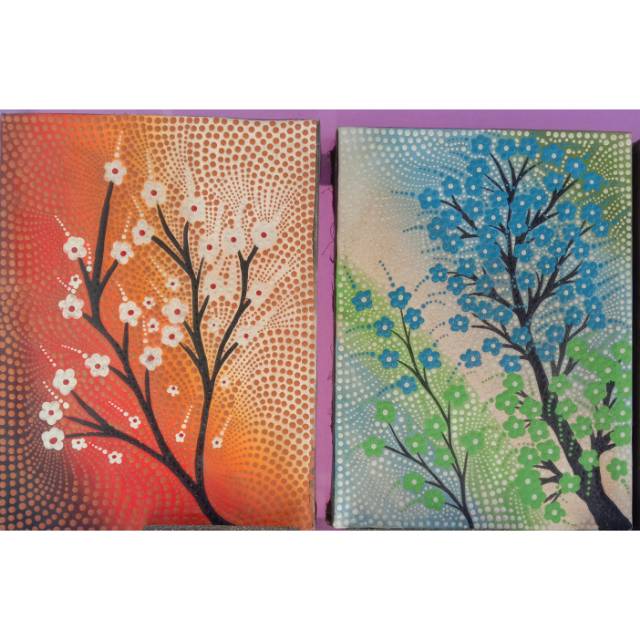 

Dot painting ukuran 30x40