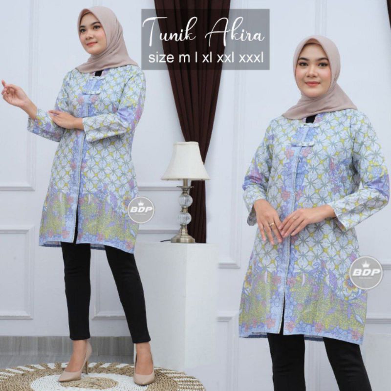 Tunik batik wanita baju batik wanita tunik terbaru