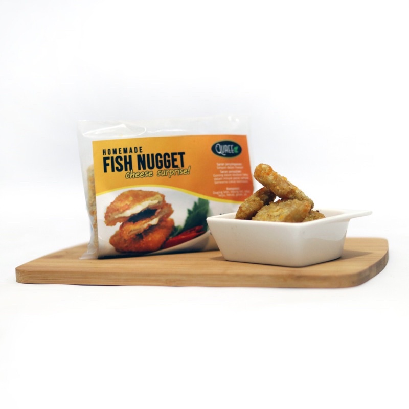 

Lele Nugget cheese Suprise/ Daging 70%/ Non MSG dan Pengawet 250gr_ Quree Food
