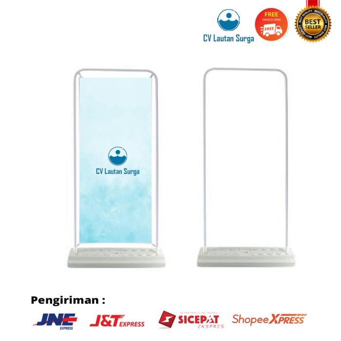 Standing Door Frame 160 X60 Tripod Banner Stand Banner Alumunium Murah
