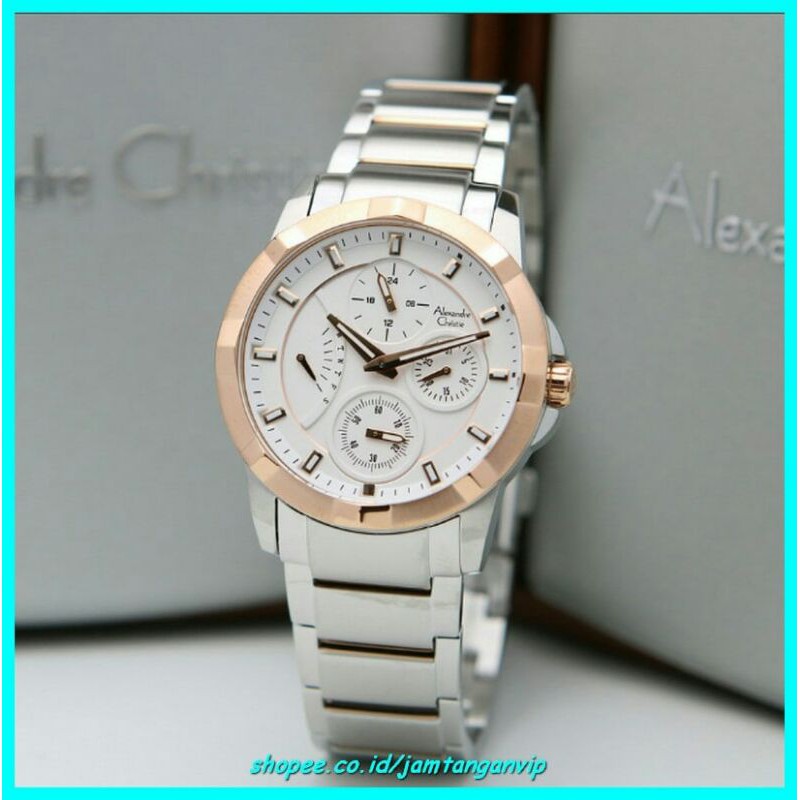 Jam Alexandre Christie Wanita AC 2879 AC2879 Alexander Christie Wanita Original Terbaru