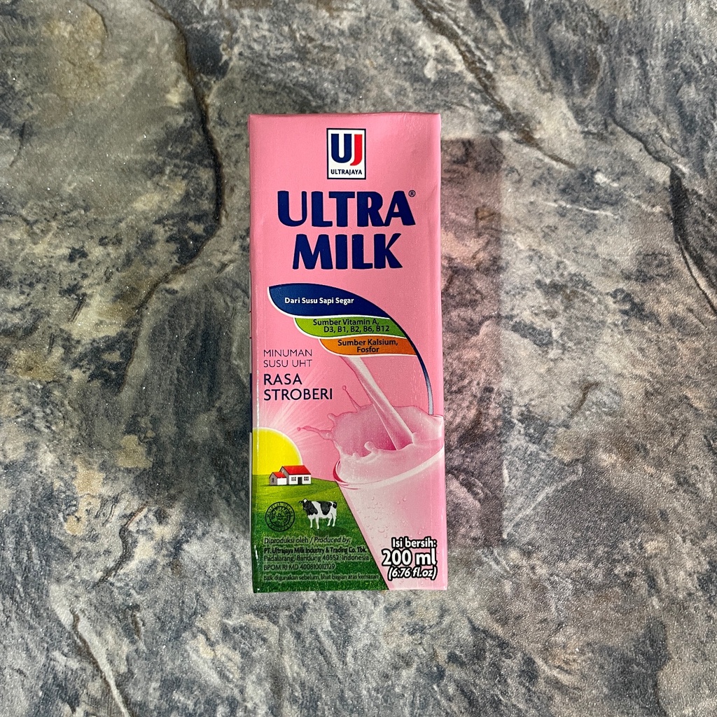 

Susu UHT Ultra Milk 200ml - Varian Rasa