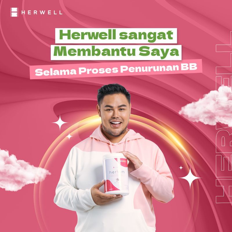 Herwell ECER SACHET Herslim hervibe susu coklat untuk diet meal replacement Minuman diet fiber drink supplemen tinggi greentea slimming slim BPOM Halal Original HERWELL HERLEAN HERVIBE HER WELL HER SLIM HERSLIM HER VIBE