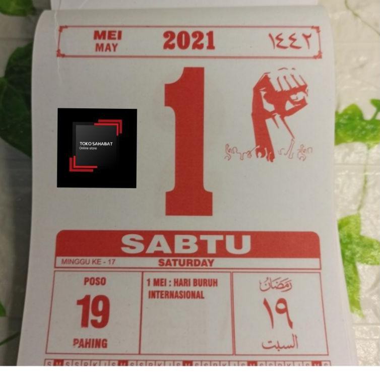 

EJH KALENDER HARIAN SOBEK 2021 UKURAN SEDANG + JADWAL SHOLAT MC Stock Banyak¯