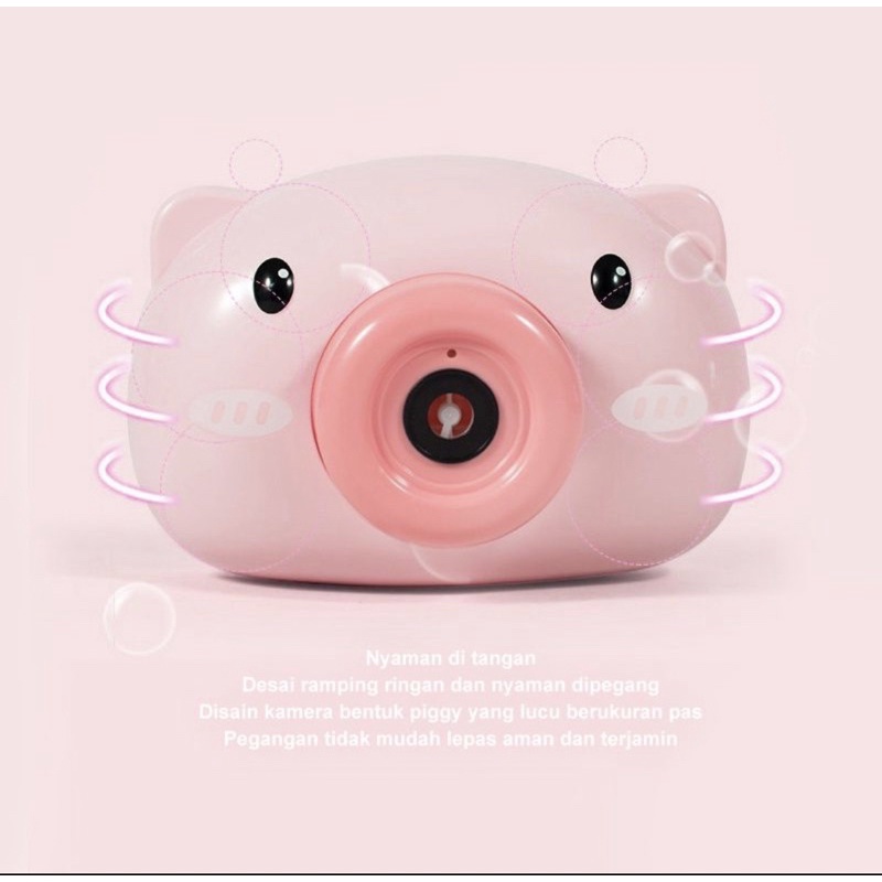 Kamera Gelembung Mainan anak-anak | Mainan Gelembung Sabun | Gelembung sabun otomatis