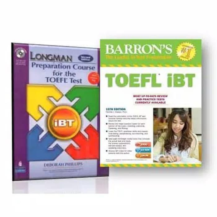 HOT SALE BARRON TOEFL IBT & LONGMAN PREPARATION COURSE FOR TOEFL TEST: IBT TERLARIS