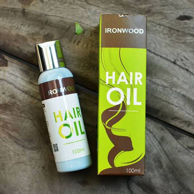 [Bisa COD] Ironwood Hair Oil Paket 2 botol 400.000
