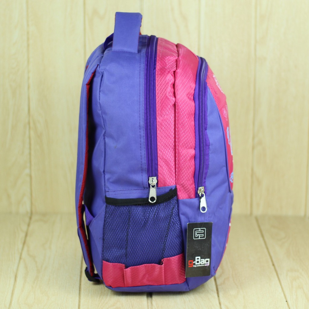 Back Pack Galaxy Girl Ungu Pink Tas Ransel Perempuan Anak Anak Sekolah