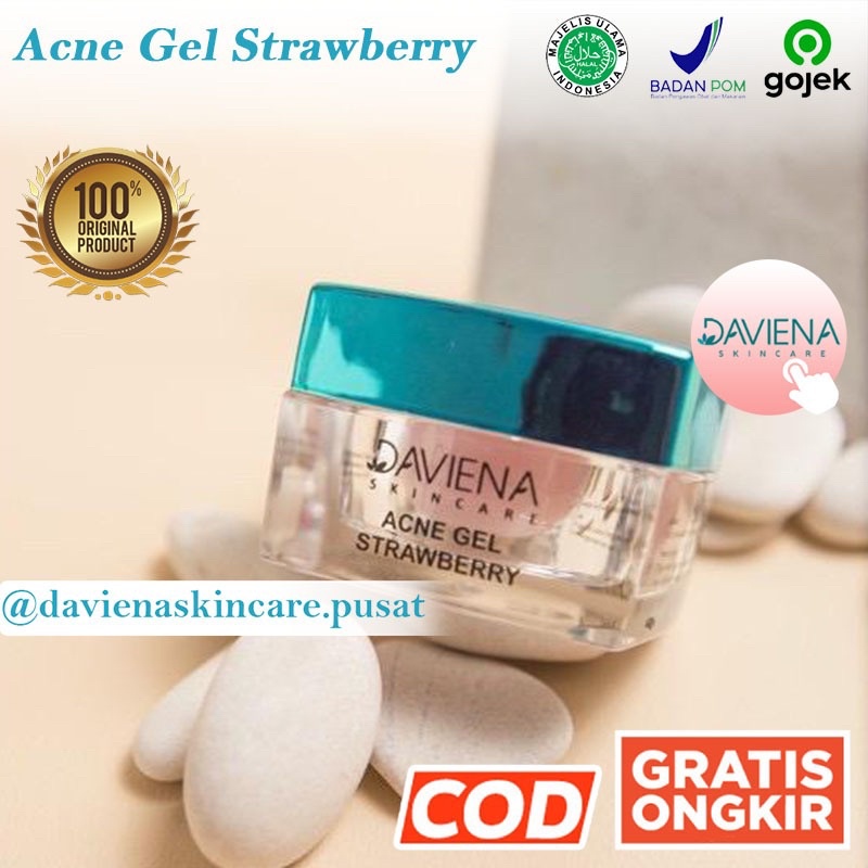 (Official) DAVIENA SKINCARE ACNE SERIES | DAVIENASKINCAREPUSAT-acne gel strawberry