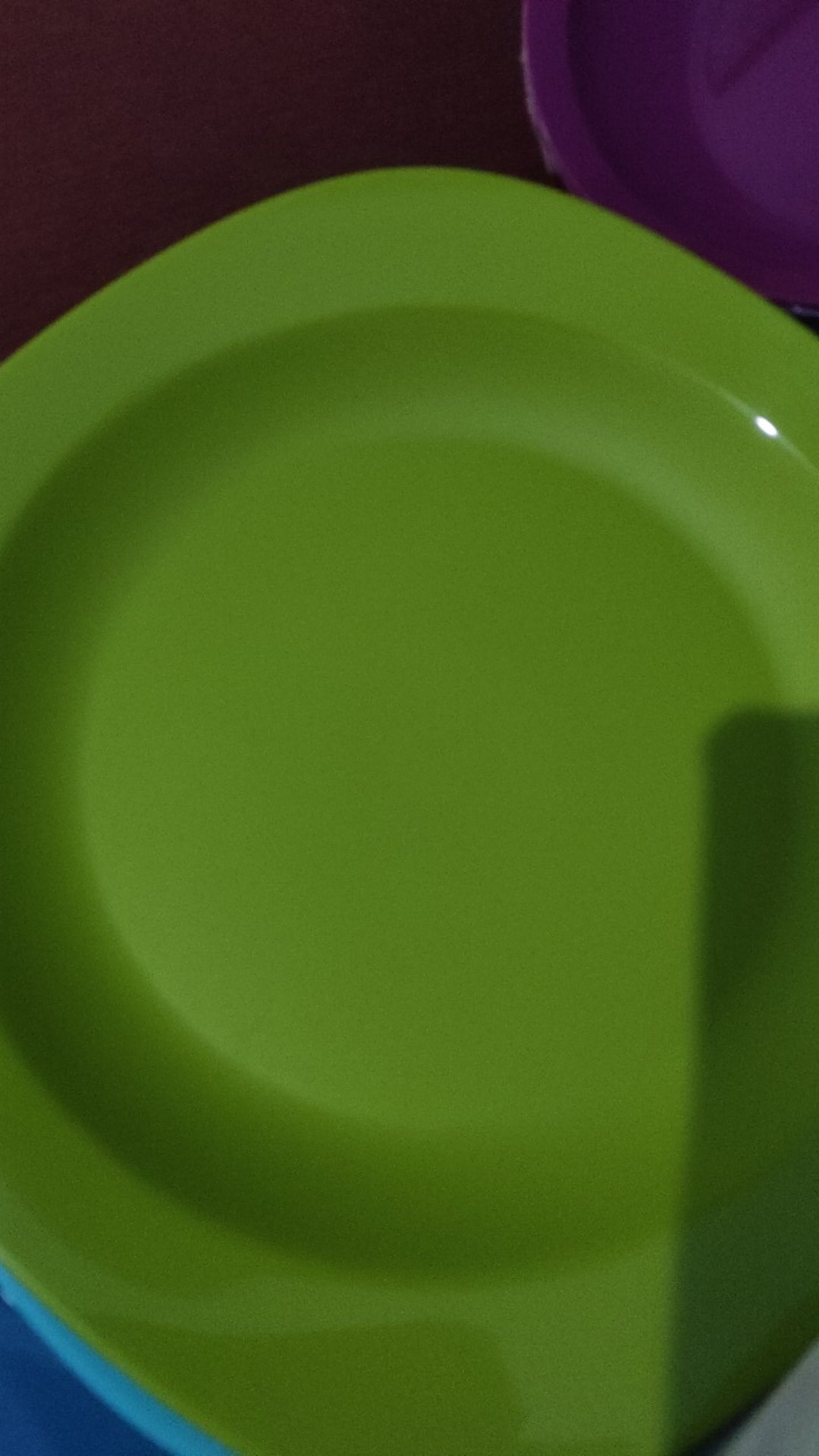 Blossom Plate Green (1 Pcs) Piring Tupwr