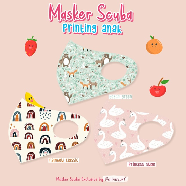 Masker Scuba Anak Miniscarf