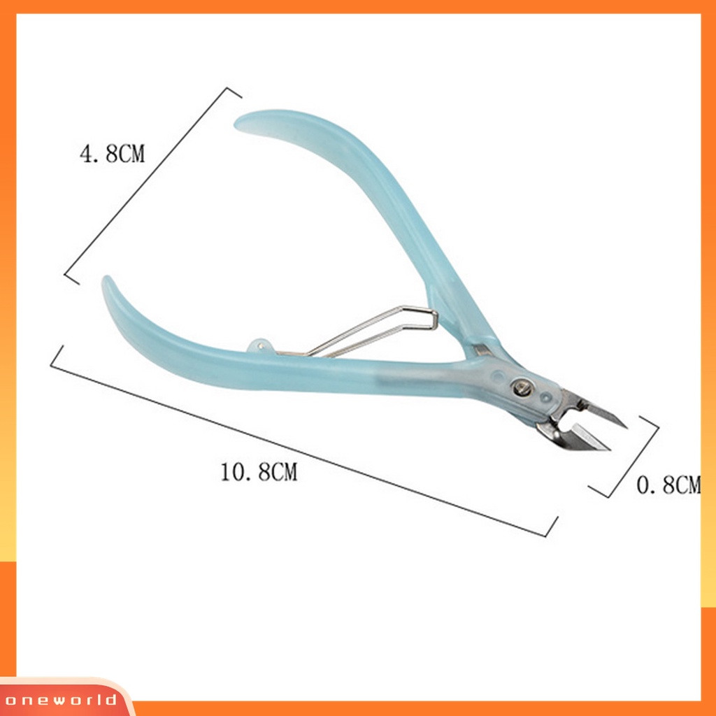 (ONWO) Gunting Kuku Mini Portabel Bahan Stainless Steel Untuk Rumah