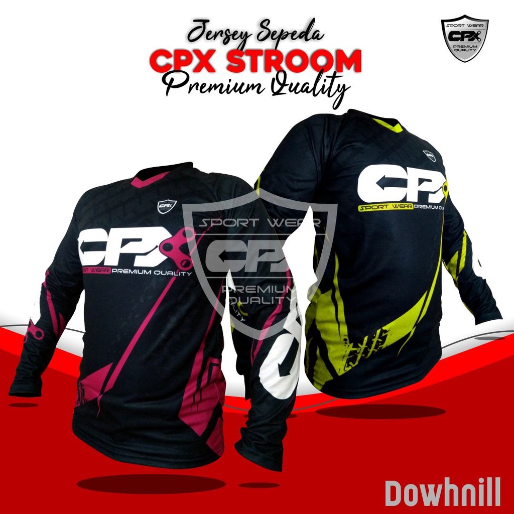 CPX SPORT Baju Kaos Jersey Sepeda Couple Pria & Wanita MTB Gunung Roadbike Downhill Premium