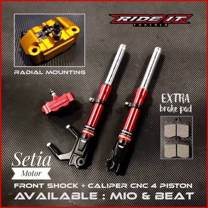 Tabung Shock - Kaliper Brembo Matic Mio Beat Scopy Vario Fino Dll - Variasi Motor