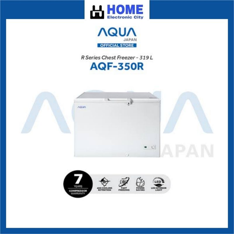 AQUA JAPAN CHEST FREEZER AQF-350R GARANSI RESMI
