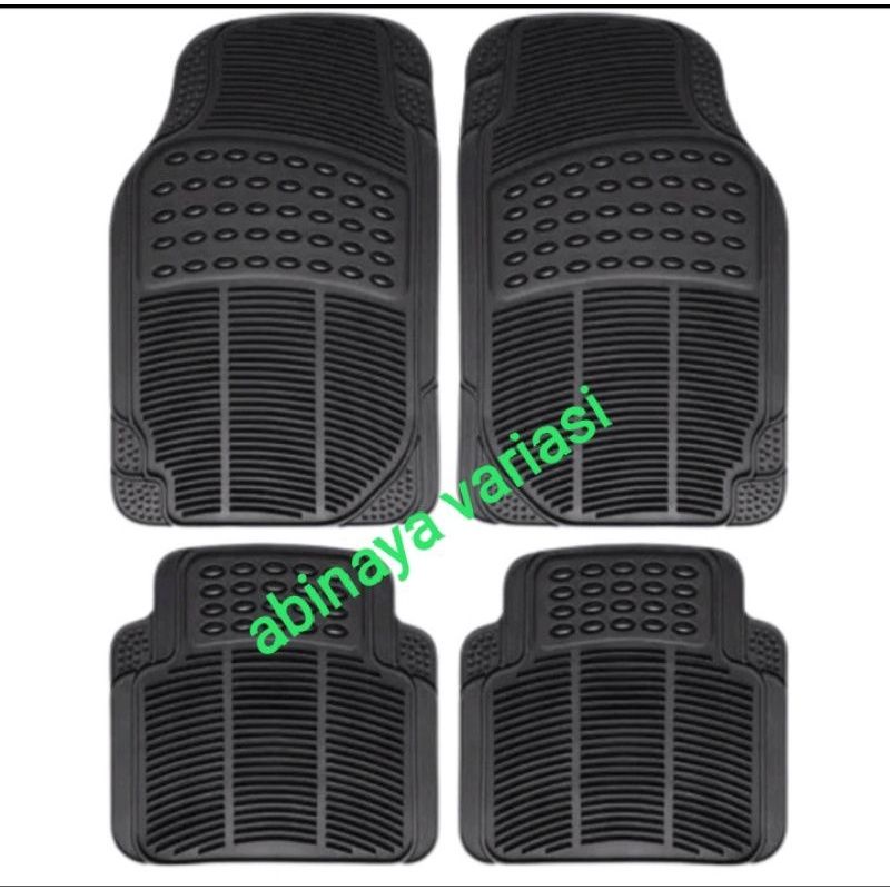 Karpet Hitam Mobil ALL NEW AVANZA VELOZ Tebal 1 Set 4 Pcs