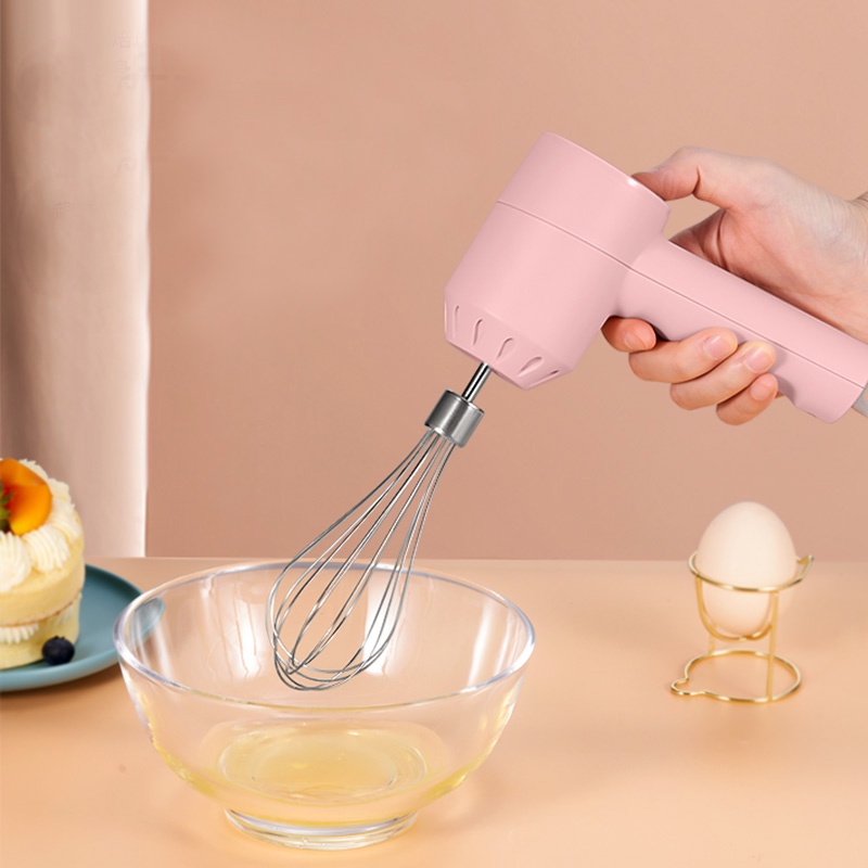 Egg Beater Pengocok Telur 2 in 1 Wireless Charging USB | Whisk Pengocok Telur | Hand Mixer Tanpa Kabel Cas USB