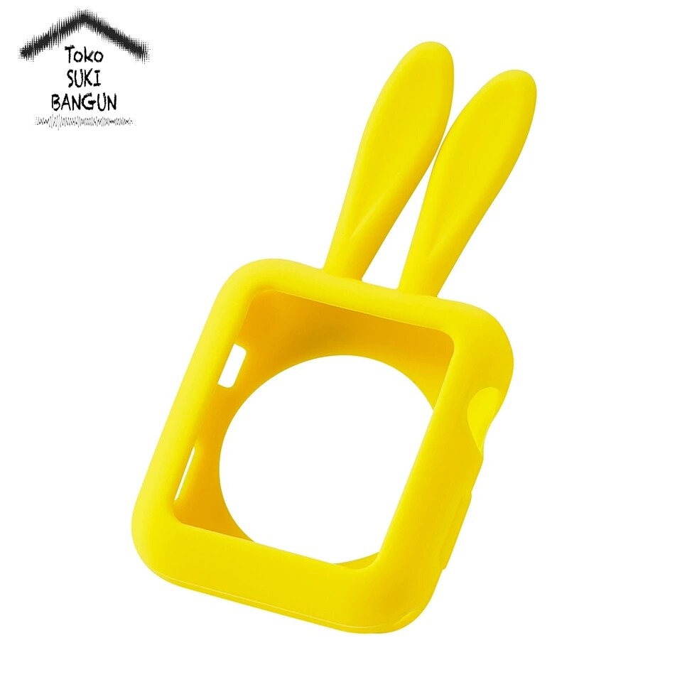 Rabbit Ears Soft Silicone Case for Apple Watch 38mm 42mm Series 1 2 3